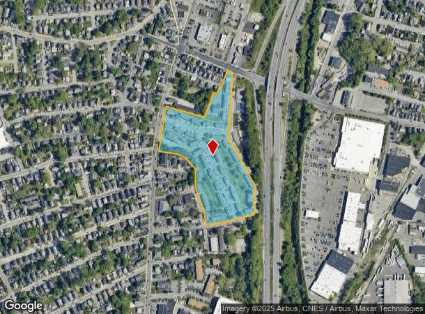  580 Chelmsford St, Lowell, MA Parcel Map