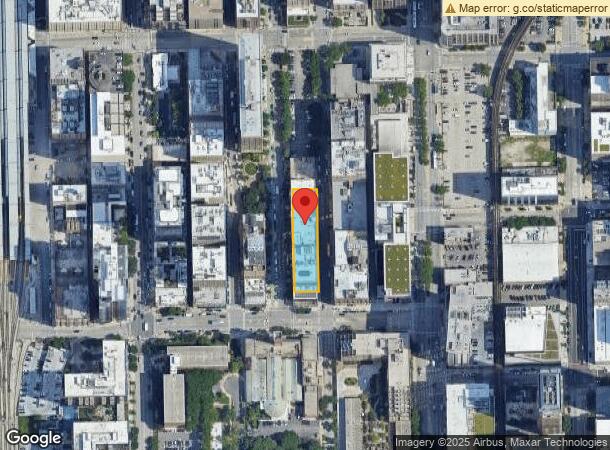  727 S Dearborn St, Chicago, IL Parcel Map