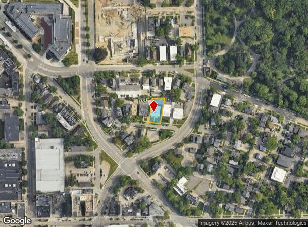 1327 Wilmot St, Ann Arbor, MI Parcel Map