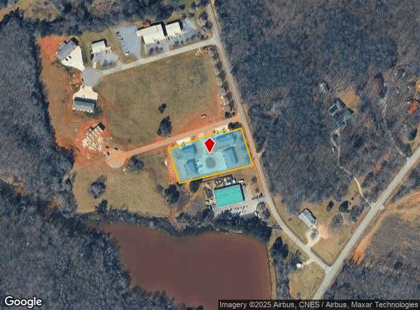 1 Rock Quarry Rd, Danielsville, GA Parcel Map