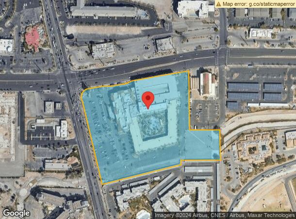  4100 Paradise Rd, Las Vegas, NV Parcel Map