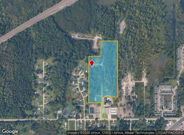  2905 N Bend Rd, Ashtabula, OH Parcel Map