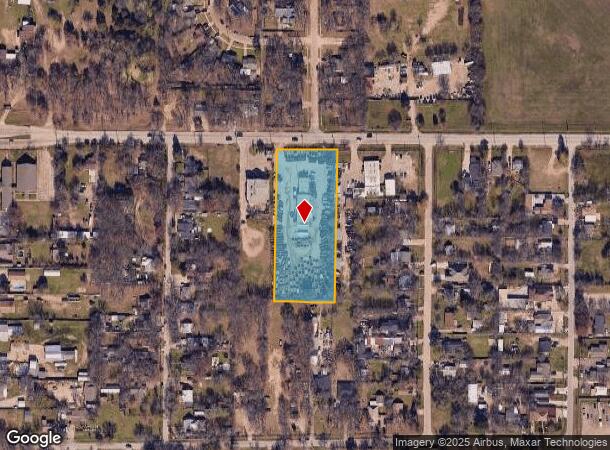 2500 W Bruton Rd, Balch Springs, TX Parcel Map