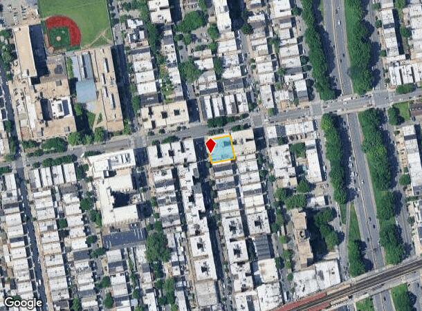  1268 Stratford Ave, Bronx, NY Parcel Map