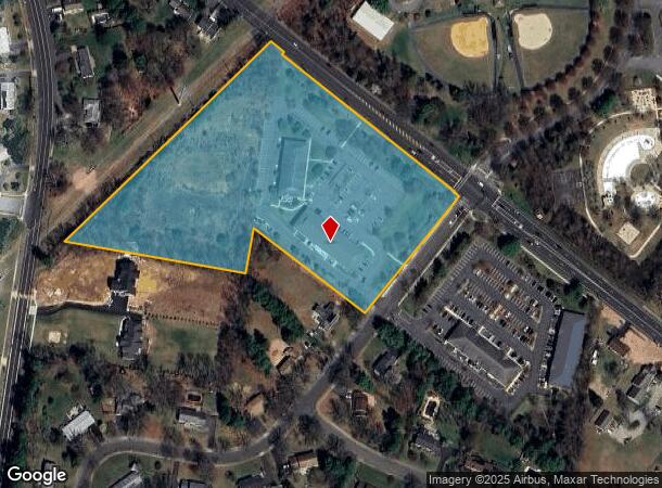  186 Princeton Hightstown Rd, Princeton Junction, NJ Parcel Map