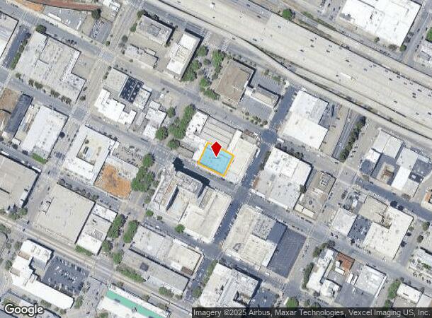 424 3Rd St, Oakland, CA Parcel Map