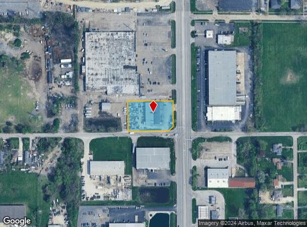  3402 N Shadeland Ave, Indianapolis, IN Parcel Map