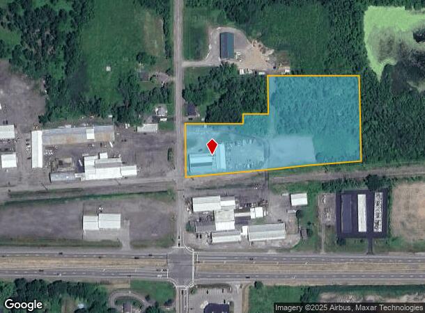 6344 Ontario Center Rd, Ontario, NY Parcel Map