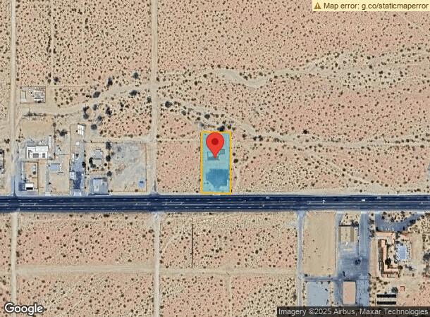  61142 29 Palms Hwy, Joshua Tree, CA Parcel Map