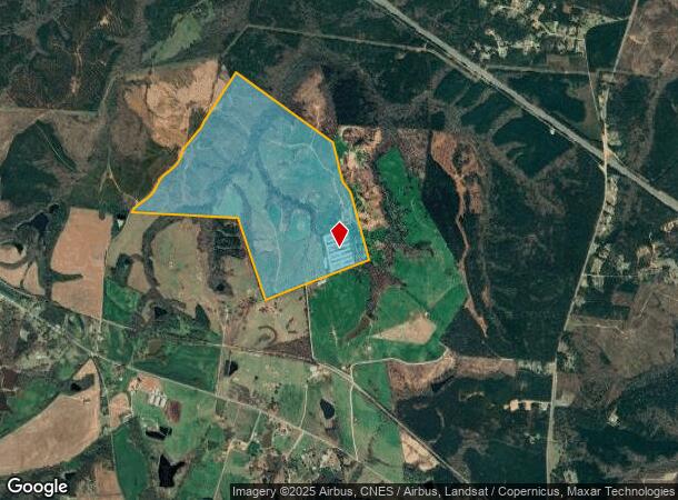  1037 Sweet Springs Rd, Newberry, SC Parcel Map