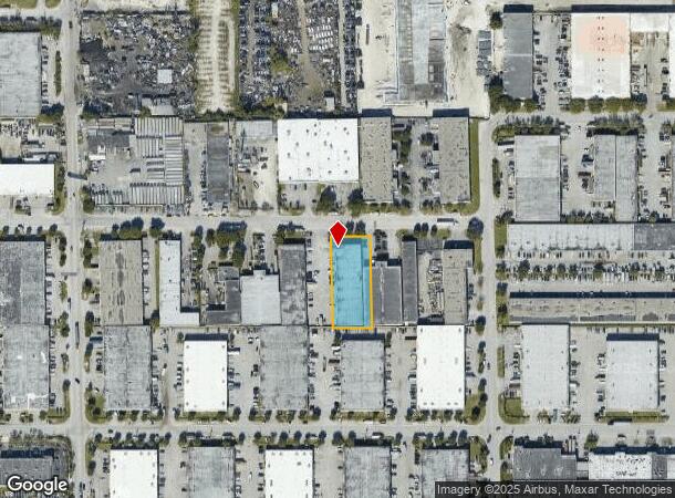 8252 Nw 70Th St, Miami, FL Parcel Map