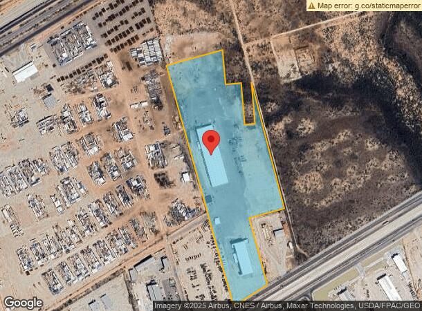  9504 W County Road 90 Ln W, Midland, TX Parcel Map