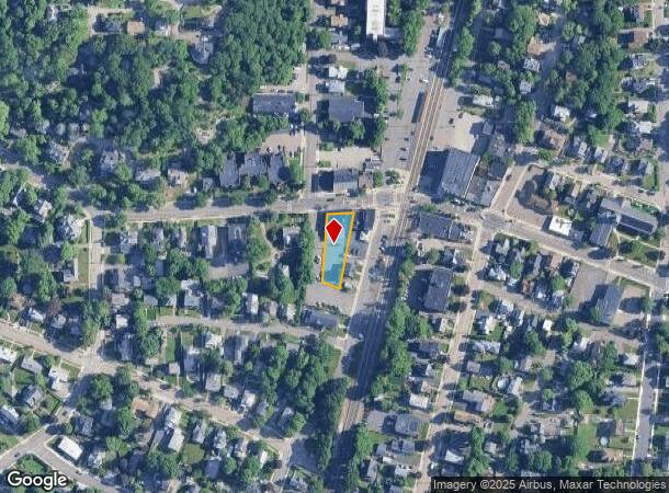 520 Franklin St, Melrose, MA Parcel Map