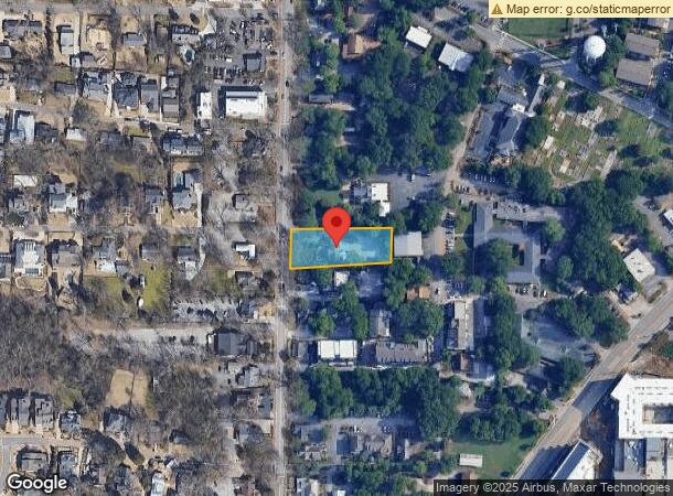  1105 Canton St, Roswell, GA Parcel Map