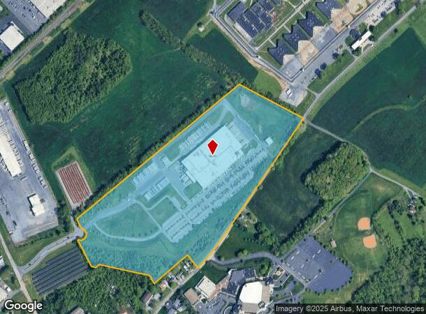  2700 Yetter Ct, Camp Hill, PA Parcel Map