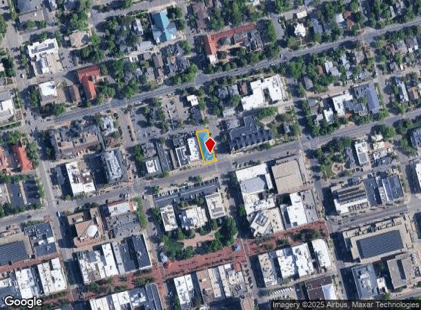 1345 Spruce St, Boulder, CO Parcel Map