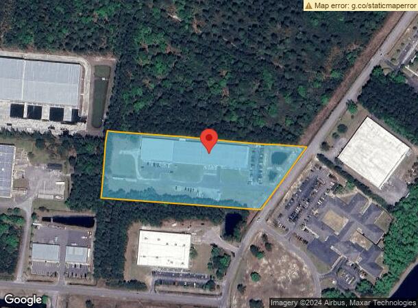  2025 Mercantile Dr, Leland, NC Parcel Map