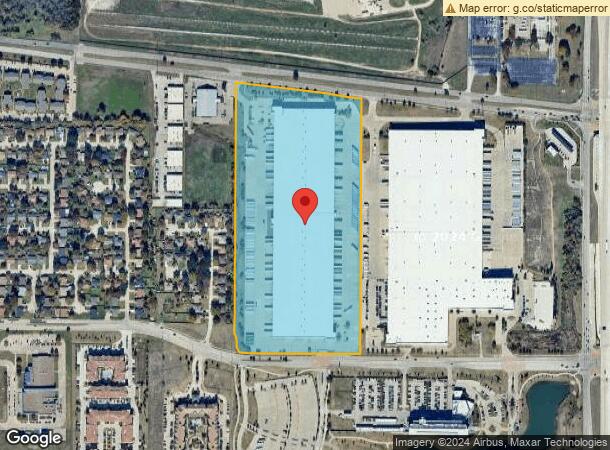  1803 W Pioneer Pkwy, Grand Prairie, TX Parcel Map