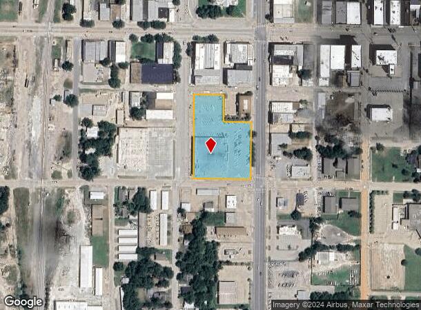  120 S Waco St, Hillsboro, TX Parcel Map