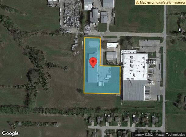  1705 Johnson Industrial Dr, Excelsior Springs, MO Parcel Map