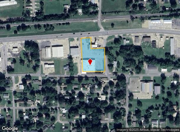  814 E Cherokee Ave, Sallisaw, OK Parcel Map