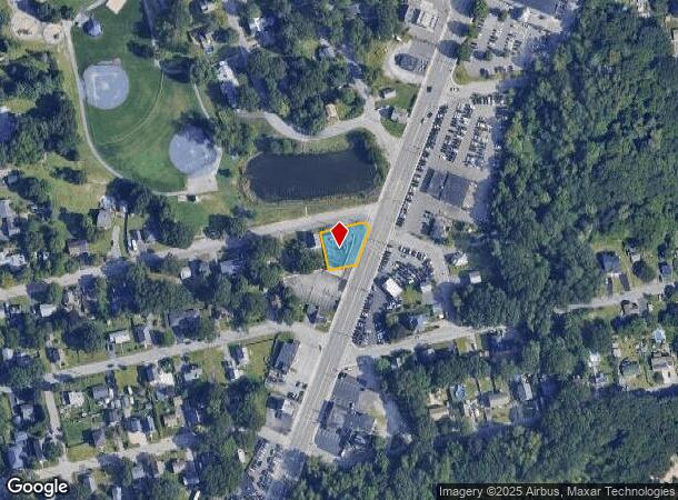 809 Washington St, Attleboro, MA Parcel Map
