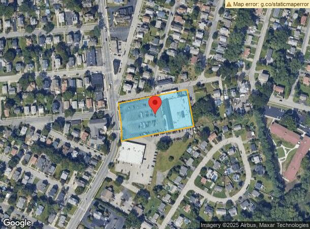  550 Pontiac Ave, Cranston, RI Parcel Map