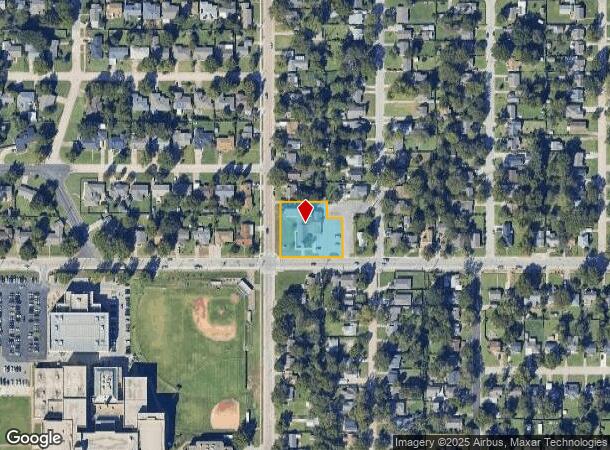  4001 E 4Th Pl, Tulsa, OK Parcel Map