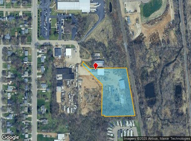  2829 Cambridge Ter, Kalamazoo, MI Parcel Map