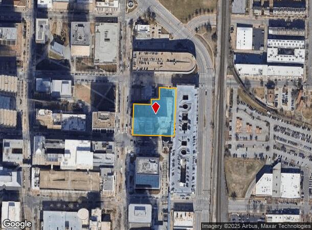  1 Park Ave, Oklahoma City, OK Parcel Map