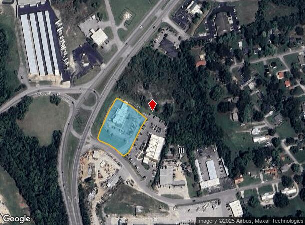  981 W James M Campbell Blvd, Columbia, TN Parcel Map