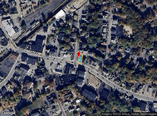65 E Central St, Franklin, MA Parcel Map