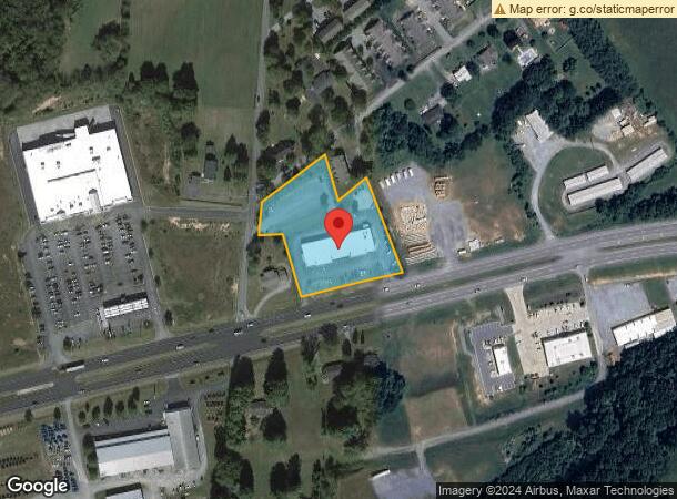  1000 W Jackson Blvd, Jonesborough, TN Parcel Map