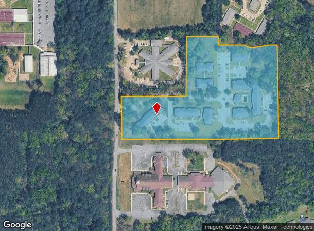 6401 S Hazel St, Pine Bluff, AR Parcel Map