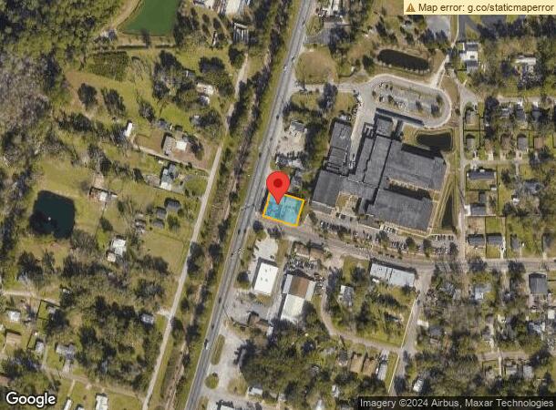  12707 N Main St, Jacksonville, FL Parcel Map