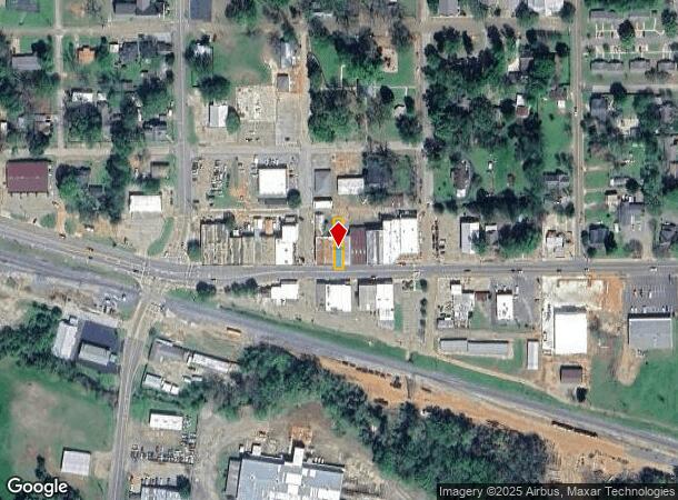  204 E 1St, Hughes Springs, TX Parcel Map