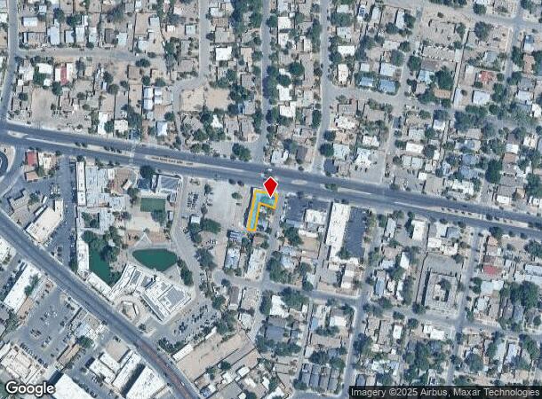  1600 Lomas Blvd Nw, Albuquerque, NM Parcel Map