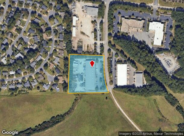 1220 Perry Rd, Apex, NC Parcel Map