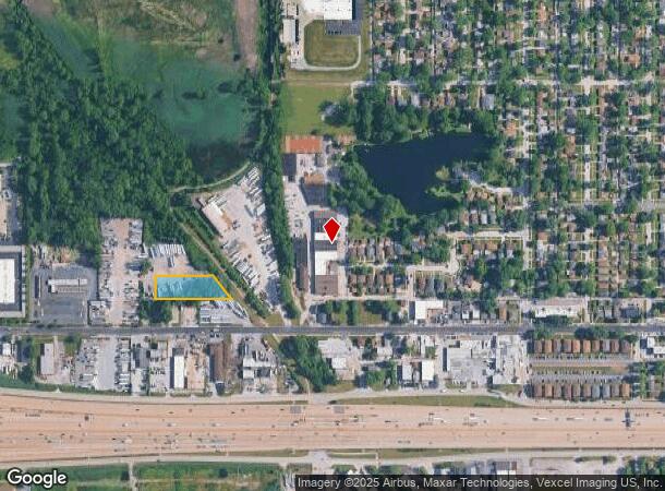 2800 Bernice Rd, Lansing, IL Parcel Map