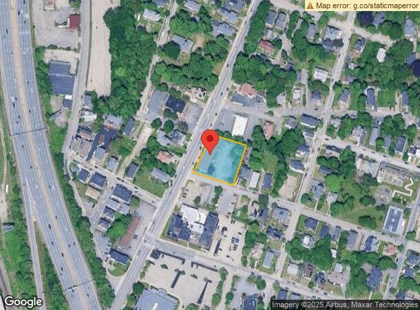  121 Lincoln St, Worcester, MA Parcel Map