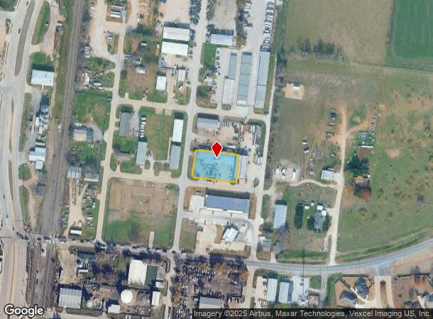  601 6Th St, Justin, TX Parcel Map