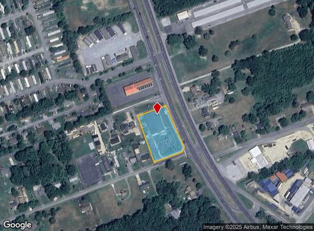  4585 N Dupont Hwy, Dover, DE Parcel Map