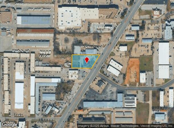  2500 S Cooper St, Arlington, TX Parcel Map
