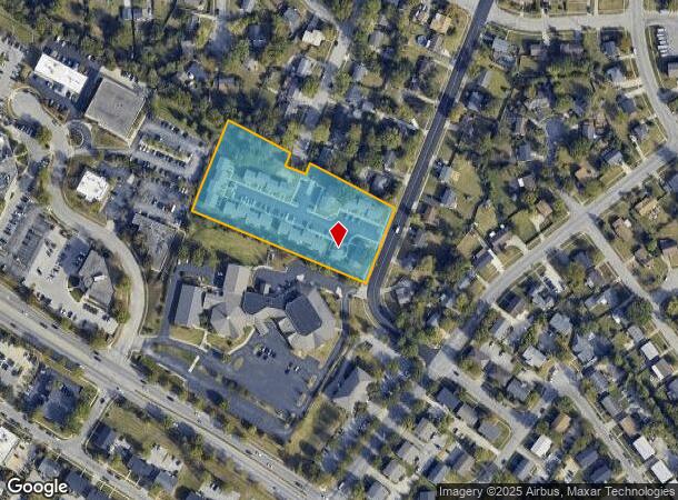  633 Mount Tabor Rd, Lexington, KY Parcel Map