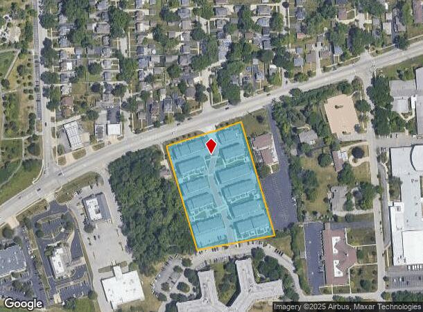  256 Eldridge Ln, Elmhurst, IL Parcel Map