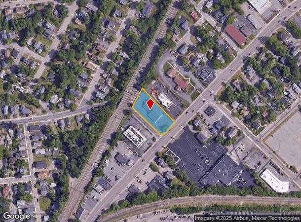 106 Pleasant St, Attleboro, MA Parcel Map