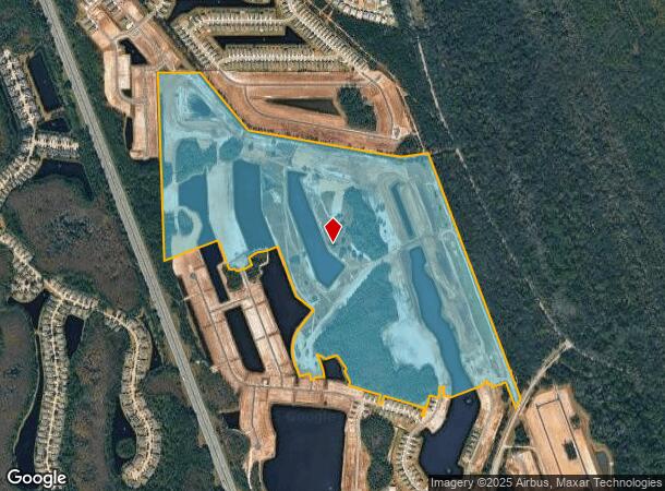 1700 Plantation Oaks Blvd, Ormond Beach, FL Parcel Map