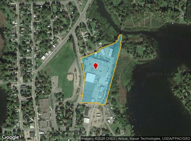  1640 Western Ave, Cumberland, WI Parcel Map