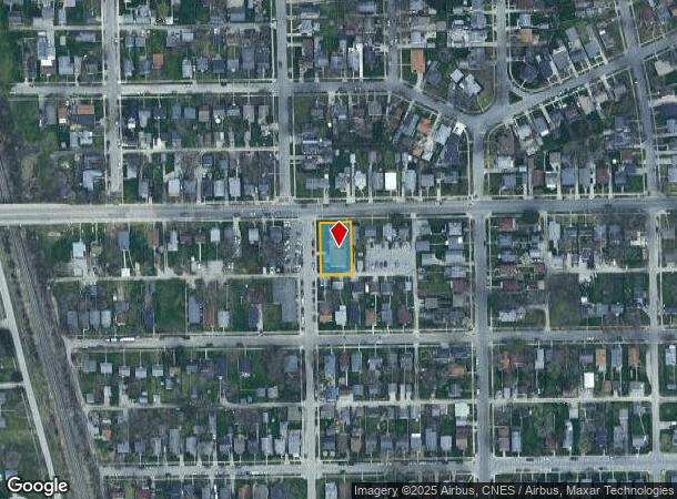  1835 Spring St, Fort Wayne, IN Parcel Map