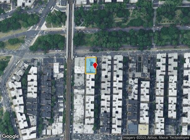  2197 Cruger Ave, Bronx, NY Parcel Map